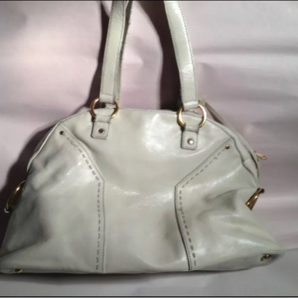 authentic YSL large MUSE zip top SATCHEL $1800 - Picture 14 of 15